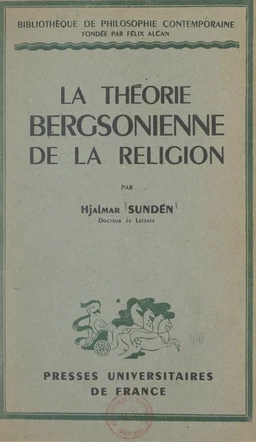 La théorie bergsonienne de la religion