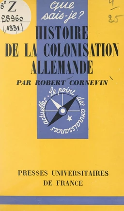 Histoire de la colonisation allemande