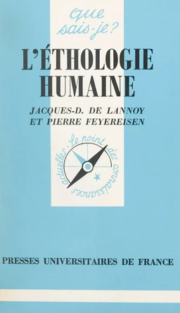 L'éthologie humaine