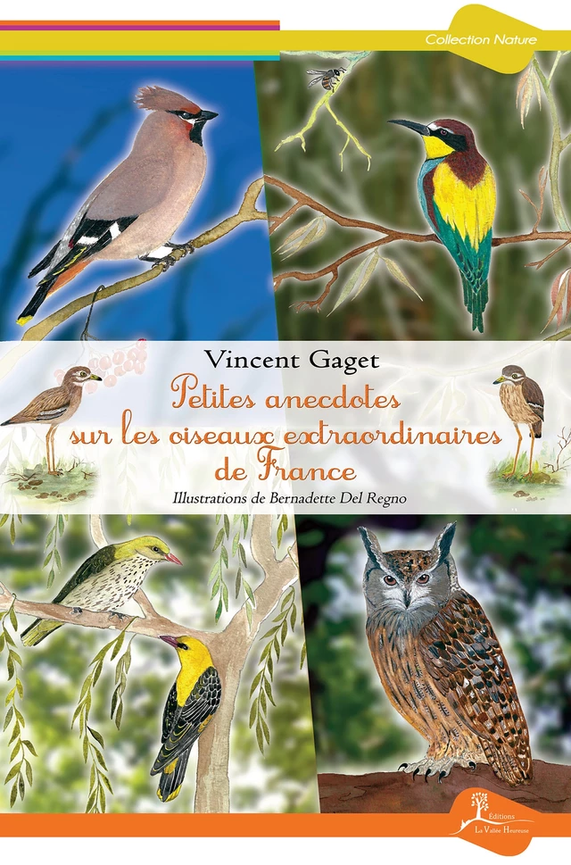 Petites anecdotes sur les oiseaux extraordinaires de France - Vincent Gaget - Éditions La Vallée Heureuse