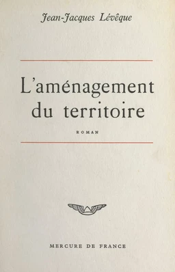 L'aménagement du territoire