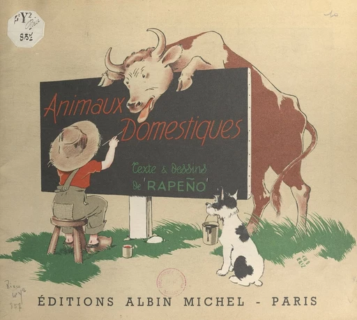 Animaux domestiques - Armand Rapeño - (Albin Michel) réédition numérique FeniXX