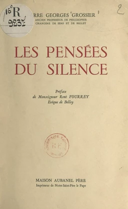 Les pensées du silence