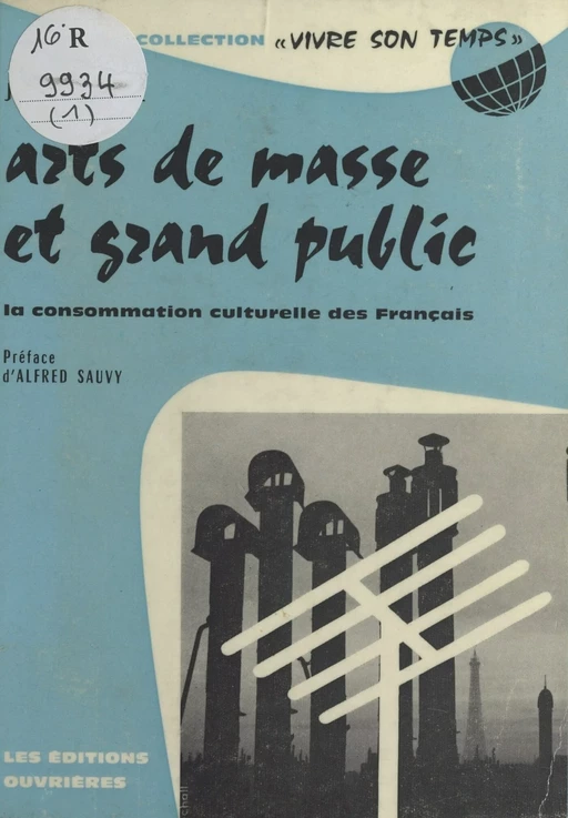 Arts de masse et grand public - Jean Boniface - (Éditions de l'Atelier) réédition numérique FeniXX