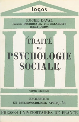 Traité de psychologie sociale (2)