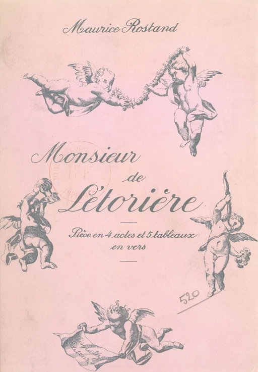 Monsieur de Létorière - Maurice Rostand - (Grasset) réédition numérique FeniXX