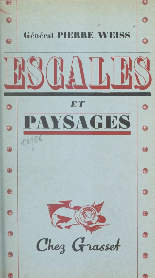 Escales et paysages - Pierre Weiss - (Grasset) réédition numérique FeniXX