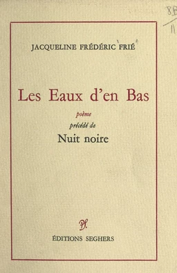 Les eaux d'en bas