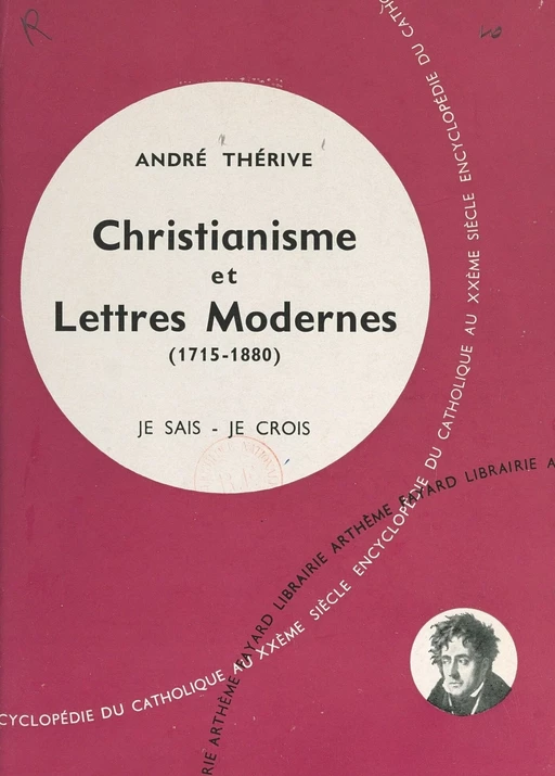 Les lettres chrétiennes (11) - André Thérive - (Fayard) réédition numérique FeniXX