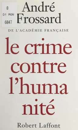 Le crime contre l'humanité