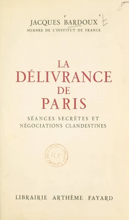 La délivrance de Paris