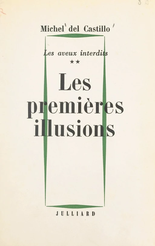 Les aveux interdits (2) - Michel Del Castillo - (Julliard) réédition numérique FeniXX