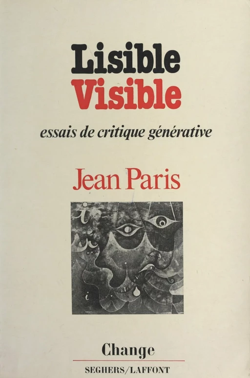 Lisible, visible - Jean Paris - (Seghers) réédition numérique FeniXX