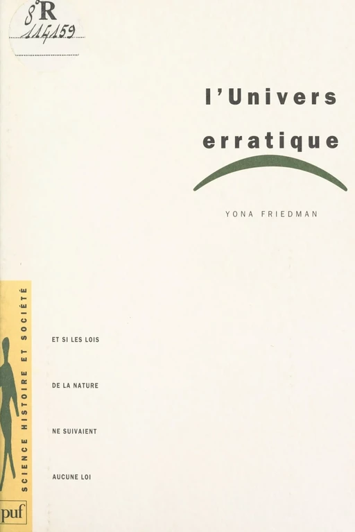 L'univers erratique - Yona Friedman - (Presses universitaires de France) réédition numérique FeniXX