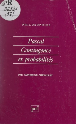 Pascal : contingence et probabilités