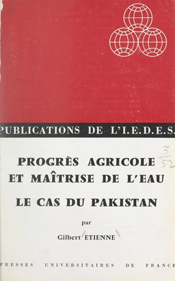 Progrès agricole et maîtrise de l'eau