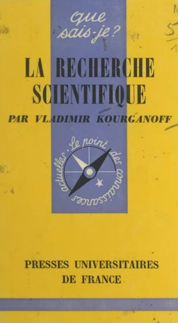 La recherche scientifique