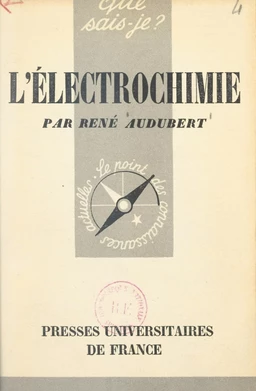 L'électrochimie