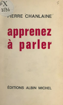 Apprenez à parler