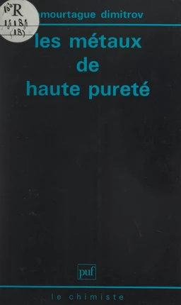 Les métaux de haute pureté