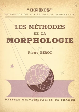 Les méthodes de la morphologie