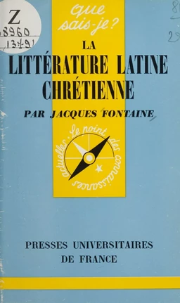 La littérature latine chrétienne