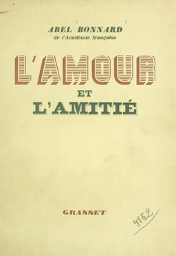 L'amour et l'amitié