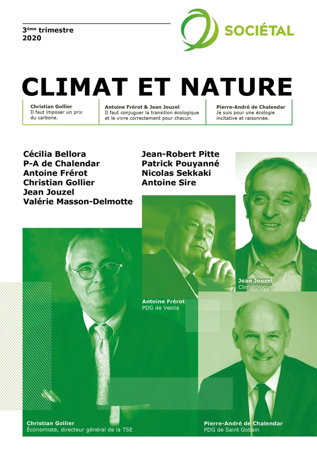 Revue Sociétal : Climat et Nature -  Institut de l'entreprise - Publishroom