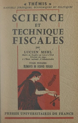 Science et technique fiscales (1)