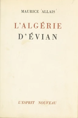 Les accords d'Évian