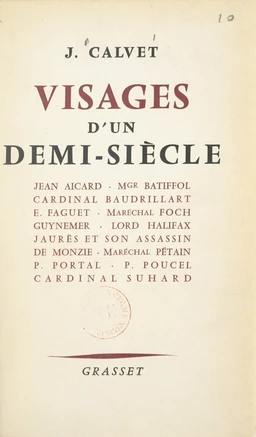 Visages d'un demi-siècle