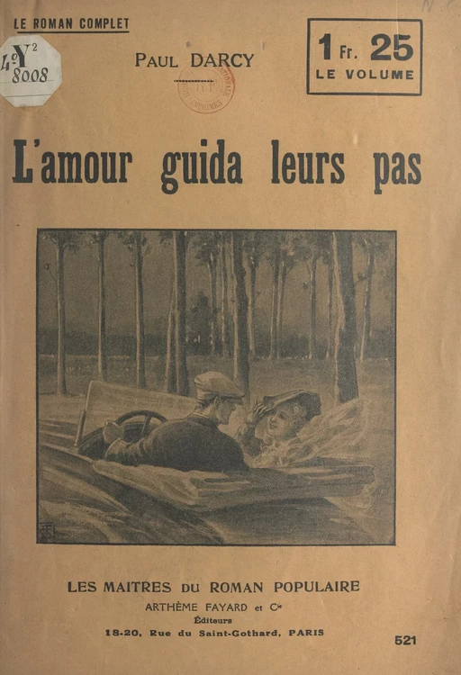 L'amour guida leurs pas - Paul Dancray - (Fayard) réédition numérique FeniXX