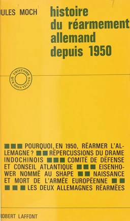 Histoire du réarmement allemand depuis 1950