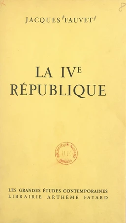 La IVe République