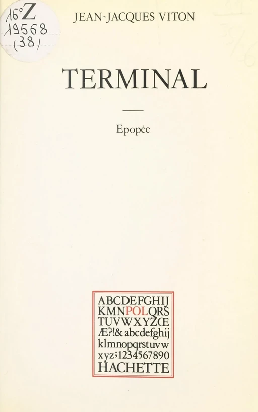 Terminal - Jean-Jacques Viton - (Hachette) réédition numérique FeniXX