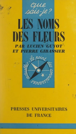 Les noms des fleurs