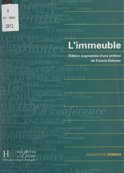 L'immeuble - Francis Debyser - (Hachette Français Langue Etrangère) réédition numérique FeniXX