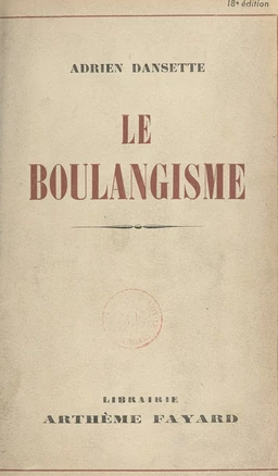 Le boulangisme