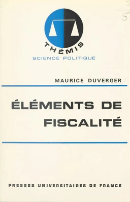 Éléments de fiscalité