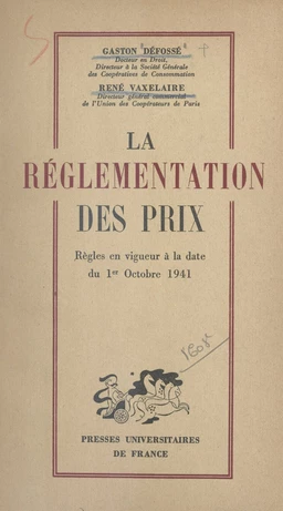 La réglementation des prix