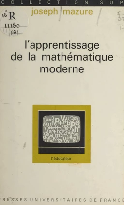 L'apprentissage de la mathématique moderne