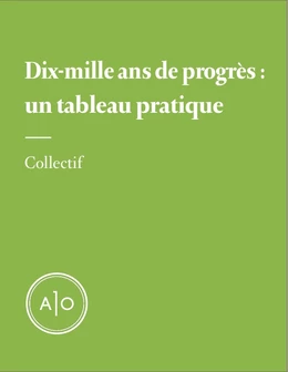 Dix-mille ans de progrès: un tableau pratique