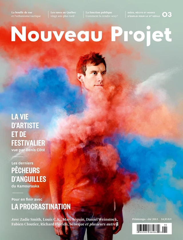 Nouveau Projet 03 - Caroline Allard, Simon Coutu, Denis Côté, Shawn Cotton, Fabien Cloutier, Marc-André Cyr, Christian Desmeules, Cyril Doisneau, Isabelle Dumont, Myriam Dupuis, Marie-Claude Élie-Morin, Daniel Grenier, Flavie Halais, Gabrielle Immarigeon, Nicolas Langelier, Sénèque Le Jeune, Jocelyn Maclure, Samuel Mercier, Pierre-Olivier Pineau, François Pesant, Marc Seguin, Richard Shearmur, Christine Smallwood, Chris Turner, Daniel Weinstock, Annie Gendron - Atelier 10