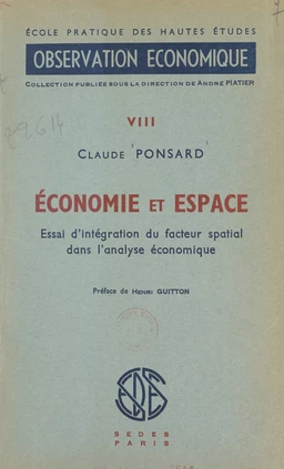 Économie et espace