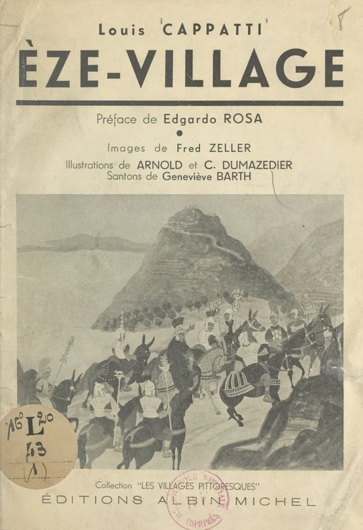 Èze-village - Louis Cappy - (Albin Michel) réédition numérique FeniXX