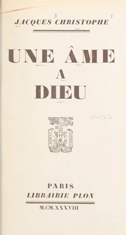 Une âme à Dieu