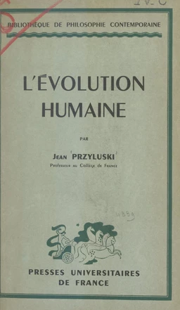 L'évolution humaine