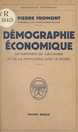 Démographie économique