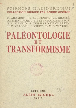 Paléontologie et transformisme