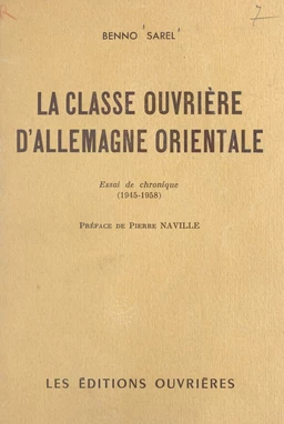 La classe ouvrière d'Allemagne orientale